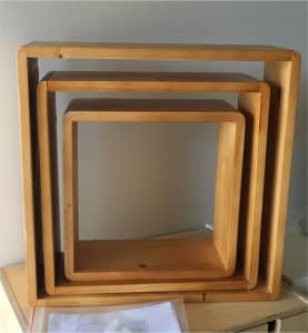 Set of 3 shadow boxes