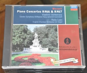 MOZART Piano Concertos K466 & K467 - CD Album - EUC