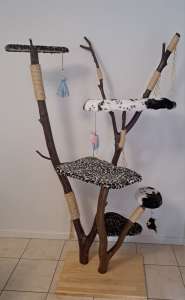 Cat trees, cat poles custom made to order