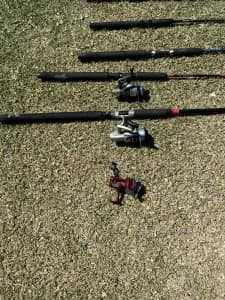 Fishing Rods reels and Tackle