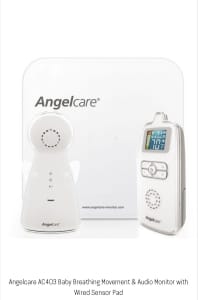 Angelcare Baby Monitor With Wired Sensor Pad