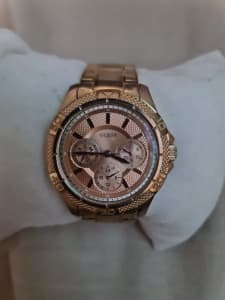 Rose Gold Guess watch