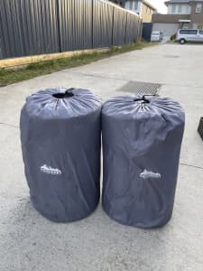 Double size Self inflating mattresses