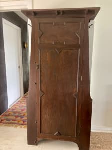 Antique Hall Wardrobe/Cupboard