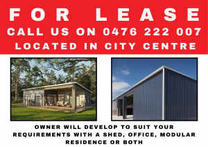 For Rent or Lease - Owner Will Develop to Suit
