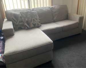 3 seater lounge with chaise