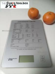 Digital Electronic Kitchen Scales Cooking Scales 4005 CHEFS TOOLBOX