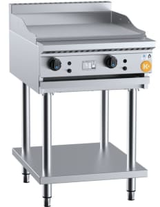 B S K KGRP-6 Gas Grill Plate 600mm on Leg Stand