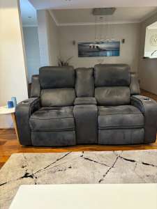 Electric Recliner 2-Seater Lounge Suite