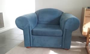 Armchair with Rolled Arms