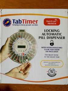 TabTimer Careousel automatic pill dispenser
