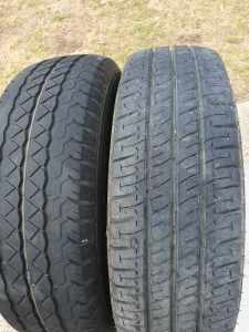 215/75/16 tyres pair $80 fitted 