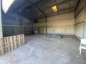 Shed lease for storage 