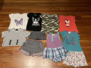 Size 8 Girl’s clothes bundles- summer & winter