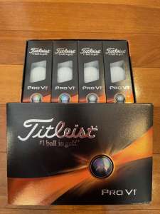 Titleist Pro V1 balls - 1 dozen brand new