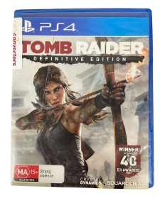 SONY PLAYSTATION 4 GAME - TOMB RAIDER DEFINITIVE EDITION