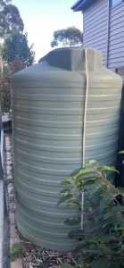 Rainwater water storage tank 2500L