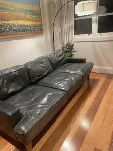 Coco republic Leather sofa - 3 seat