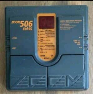 Zoom 506 Bass Guitar Multi Effects Pedal