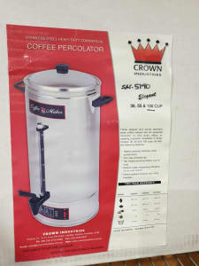 100 cup coffee percolator (3 available)