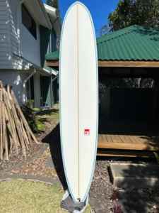 NEW 9ft Classic Malibu surfboard. Plus New FCS 2 fins.
