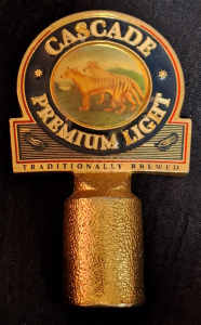 Collectible Cascade Premium Light Die-cast Beer Tap/Badge