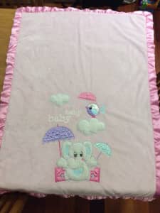 Baby Girl Gorgeous Pink Blanket