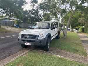 2007 HOLDEN RODEO LX (4x4) 5 SP MANUAL CREW C/CHAS