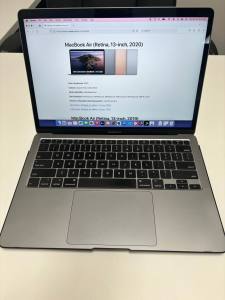 Apple Macbook Air (Retina, 13 inch, 2020, i3)