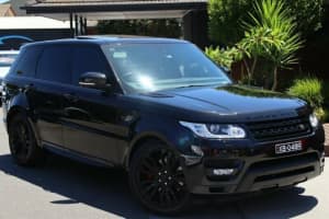 2015 Land Rover Range Rover Sport L494 16MY SE Black 8 Speed Sports Automatic Wagon