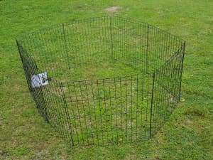 8 panels x 61cm(H) small Pet Playpen Dog Chicken Rabbit Fence