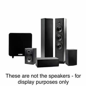 Home theatre - 5.1 speaker package + Amp
