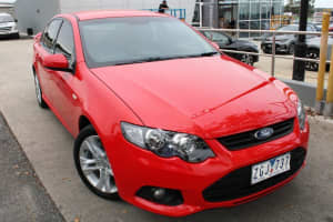 2011 Ford Falcon FG XR6 EcoLPi Red 6 Speed Sports Automatic Sedan