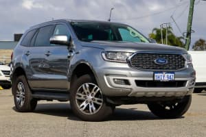 2021 Ford Everest UA II 2021.75MY Trend Silver 10 Speed Sports Automatic SUV