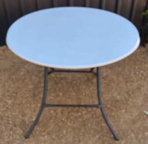 Lifetime Folding Round Camping Table, Excellent Condition