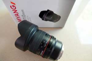 Super wide camera lens, Sony e-mount APSC