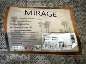 Grey Mirage Abstract Rug