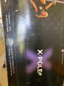 X-pole, portable dance pole, dancing pole, exercise, fitness