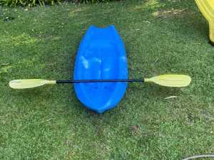 Blue Junior Kayak & oar $30