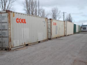 CONTAINERS 20X8 GOOD B GRADE WIND & WATER TITE COOMA STOCK