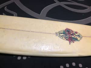 Longboard surfboard 8'2 Classic Malibu