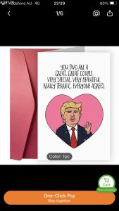 Trump card. New