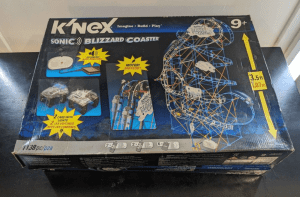New/Unopened KNex Sonic Blizzard Coasters X 2 Kids toys