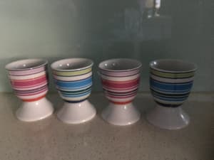 Egg cups x 4