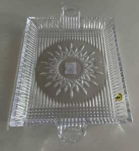Waterford Lismore Diamond Crystal Serving Tray, RRP $499 - FIXED PRICE