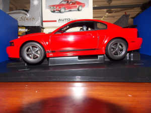 2003 Mach 1 Torch Red Auto Art