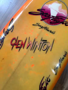Surfboard Glenn Winton design