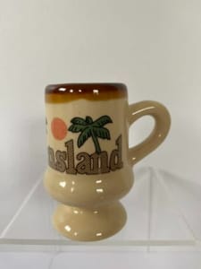 Vintage Miniature Queensland Beer Mug Souvenir