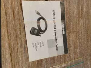 GARMIN USB TO RS-232 CONVERTER CABLE