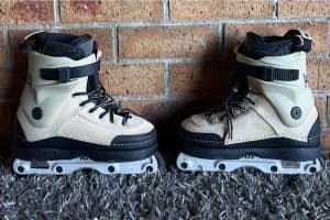 RAZORS KOREY PRO SL SKATES ROLLERBLADES US 7.5 Skateboards Rollerblades in Mulgrave VIC Gumtree Australia